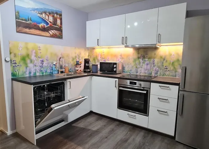 3,5 Suite, Kitchen, Terrace In Upper Town *