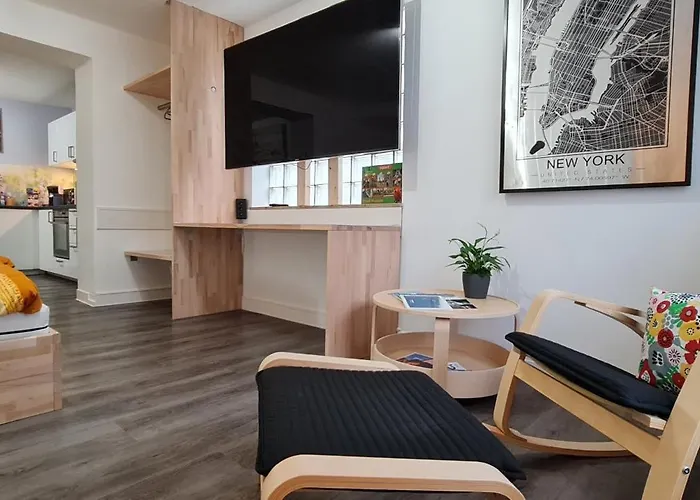 3,5 Suite, Kitchen, Terrace In Upper Town Appartement